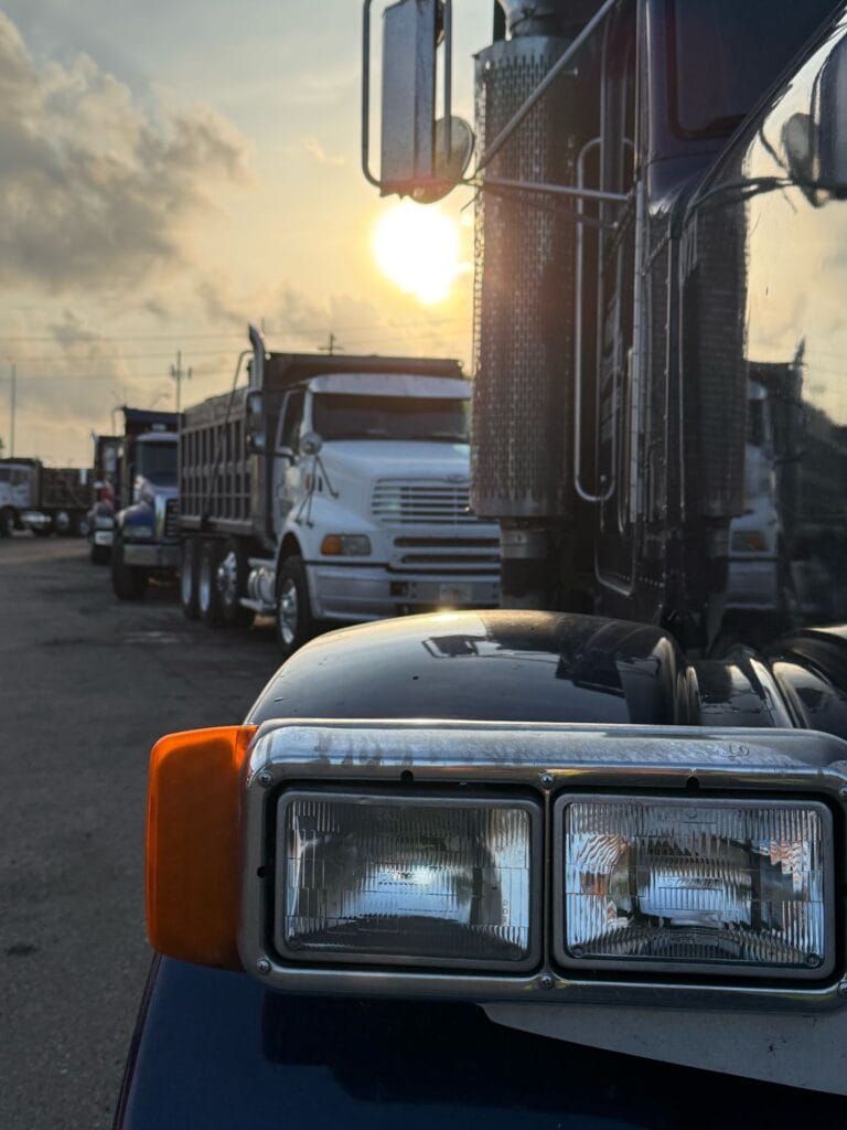The Role of Technology in Trucking & Grading: Building Smarter, Safer, and Stronger.