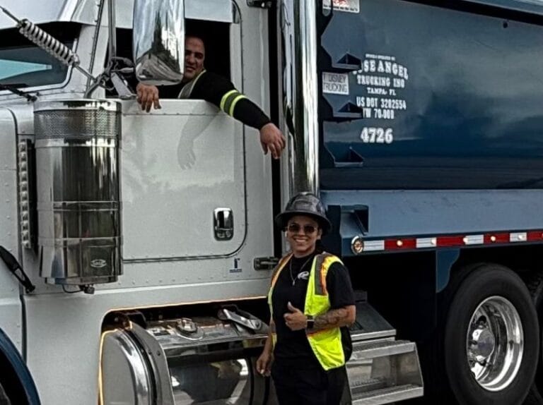 T. Disney Trucking team